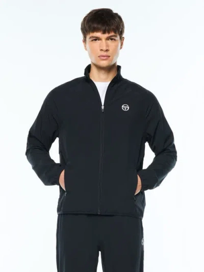 Sergio Tacchini Affondo Performance Track Jacket In Black