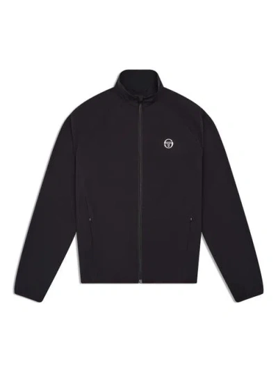 Sergio Tacchini Affondo Performance Track Jacket In Black