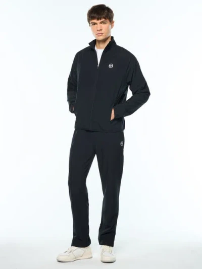 Sergio Tacchini Affondo Performance Track Jacket In Black