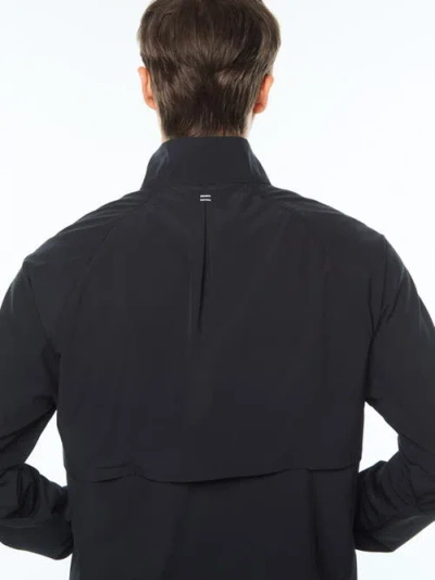 Sergio Tacchini Affondo Performance Track Jacket In Black