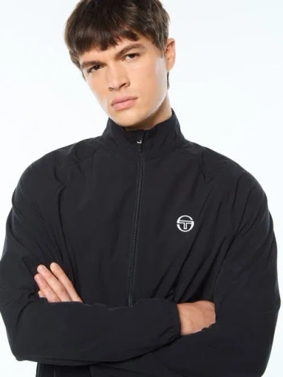 Sergio Tacchini Affondo Performance Track Jacket In Black