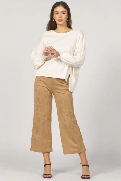 Dear John Trenton Oversized Terry Sweatershirt Sweater In Whitecap Grey