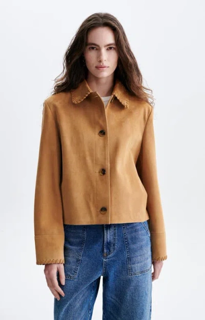 Vanessa Bruno Short Jacket In Camel