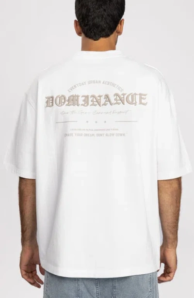 Mania Every Day Oversize T-shirt In White