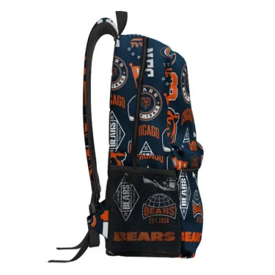 Outerstuff Chicago Bears Backpack And Lunchbox Set In Navy