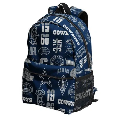 Outerstuff Dallas Cowboys Backpack And Lunchbox Set In Blue
