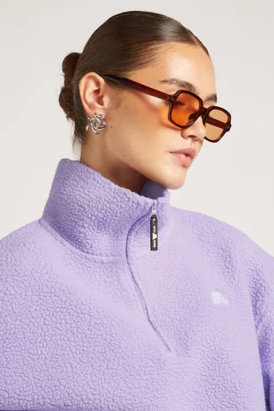 4th Arq Phoenix Half-zip Sweatshirt In Violet