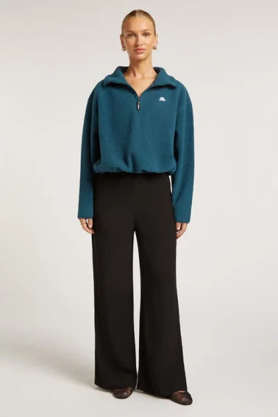 4th Arq Phoenix Half-zip Sweatshirt In Midnight Teal