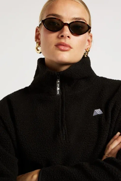 4th Arq Phoenix Half-zip Sweatshirt In Black