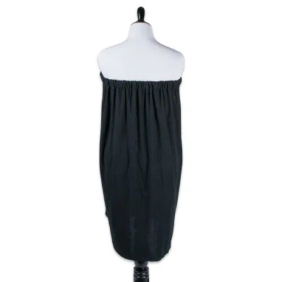 Dii Plus Size Shower Wrap Black In Black