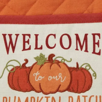 Dii Pumpkin Patch Potholder Gift Set/3 In Pumpkin Patch