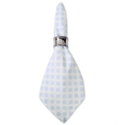 Dii Printed Dots Napkin Set/6 In White