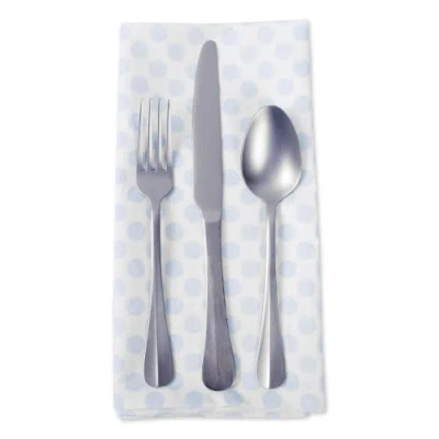Dii Printed Dots Napkin Set/6 In White