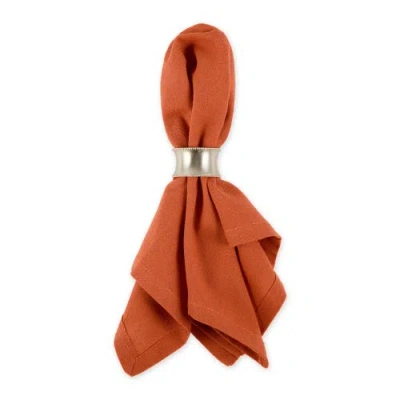 Dii Solid Everyday Cloth Napkin Set/6 In Spice