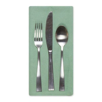 Dii Solid Everyday Cloth Napkin Set/6 In Jadeite