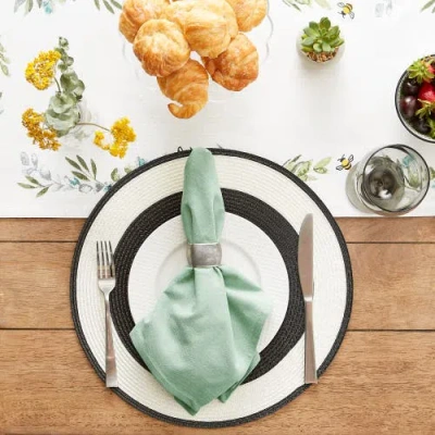 Dii Solid Everyday Cloth Napkin Set/6 In Jadeite