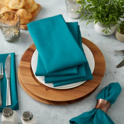 Dii Solid Everyday Cloth Napkin Set/6 In Sky Blue