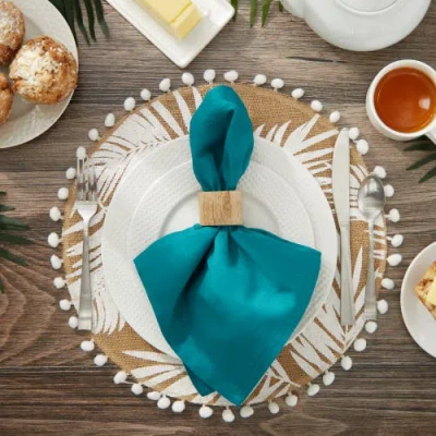 Dii Solid Everyday Cloth Napkin Set/6 In Sky Blue