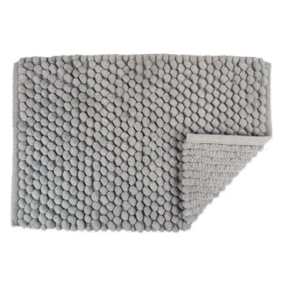 Dii Microfiber Chenille Bath Mat Gray 17x24 In Gray