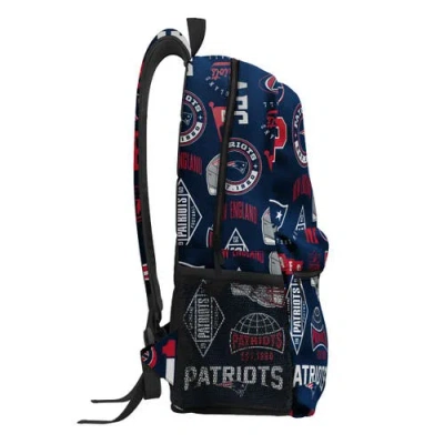 Outerstuff New England Patriots Backpack And Lunchbox Set In Navy
