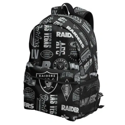 Outerstuff Las Vegas Raiders Backpack And Lunchbox Set In Black