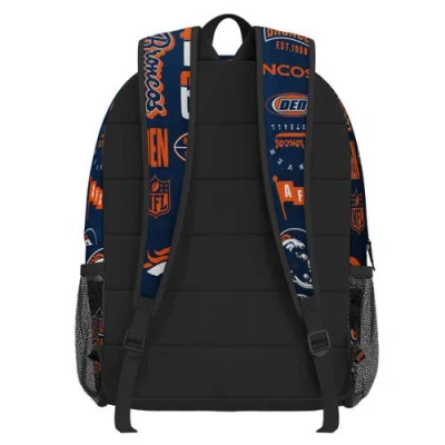 Outerstuff Denver Broncos Backpack And Lunchbox Set In Navy