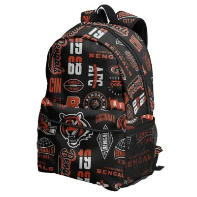 Outerstuff Cincinnati Bengals Backpack And Lunchbox Set In Black