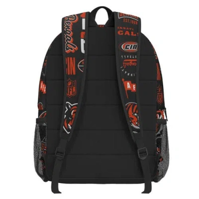 Outerstuff Cincinnati Bengals Backpack And Lunchbox Set In Black