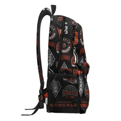 Outerstuff Cincinnati Bengals Backpack And Lunchbox Set In Black