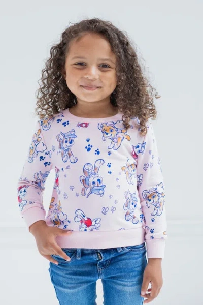 Paw Patrol Sensory Friendly Pullover Sweatshirt In Pink