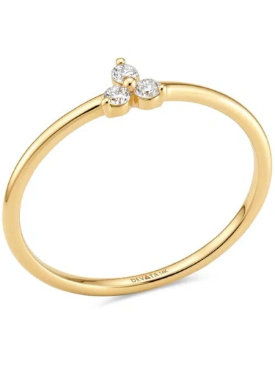 Devata Cluster Lab Grown Diamond Ring In Gold