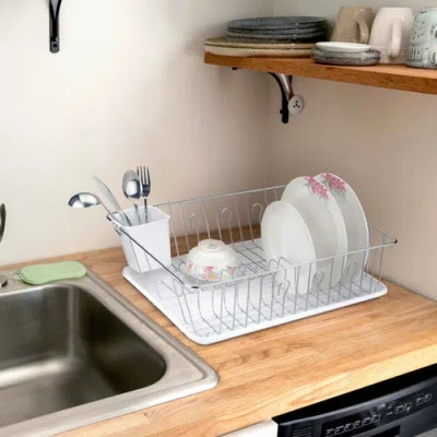Better Chef 16-inch Dish Rack In Silver