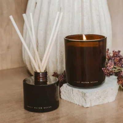Sweet Water Decor Amber Glass Fall Reed Diffuser In Hello Fall