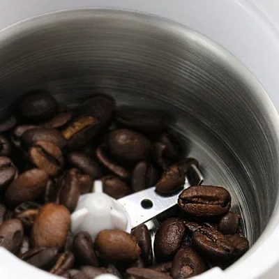 Better Chef 150-watt Coffee Grinder, White In White