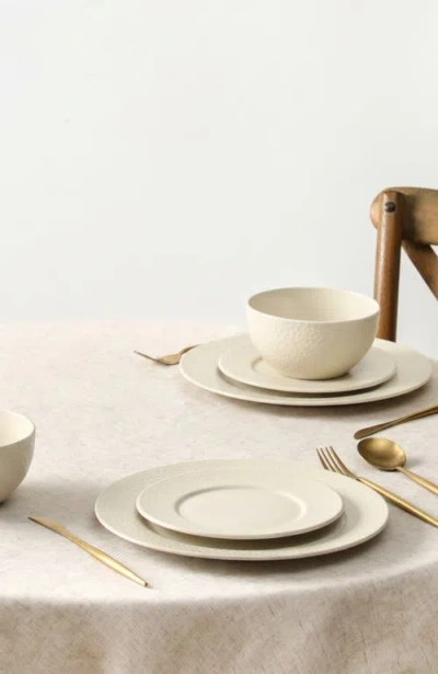 Stone Lain Topaz Stoneware 12-piece Dinnerware Set In Neutral