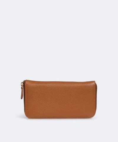Mesch Medium Wallet In Caramel