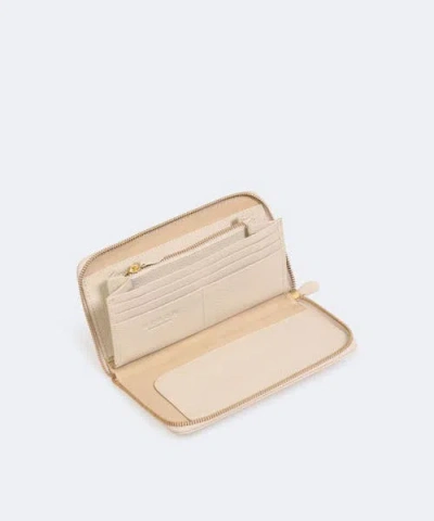 Mesch Large Wallet In Ivory