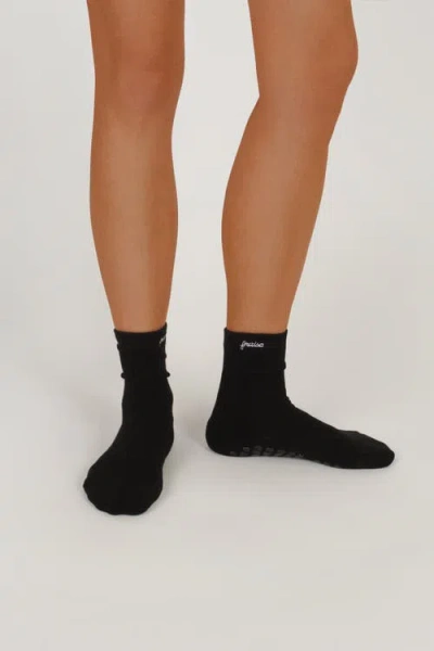 Fraise The Script Set Grip Socks In Vanille/platinum/onyx