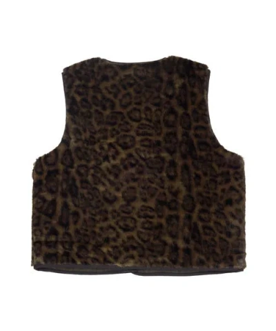 Echo Animal Hillside Vest In Deep Olive