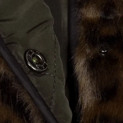 Echo Animal Hillside Vest In Deep Olive