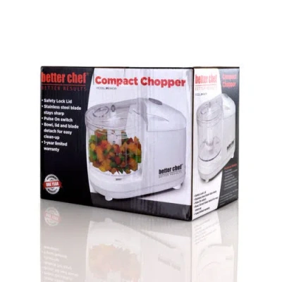 Better Chef 12 Ounce Compact Chopper In White