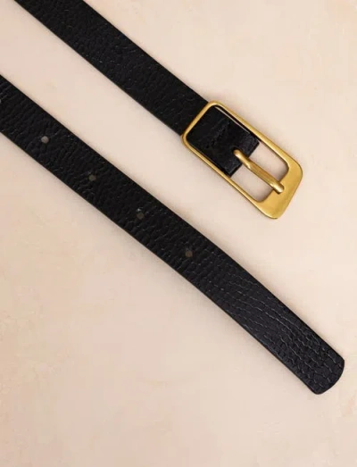 Bobbies Cézembre Belts In Black Viper