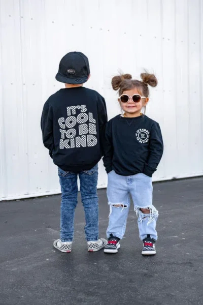 Fletch Cool To Be Kind Pullover Sweatshirt In Black