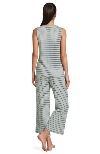 Lands' End Cooling 3 Piece Pajama Set In Multi