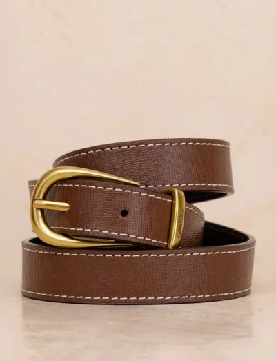 Bobbies Montmartre Belts In Hazelnut
