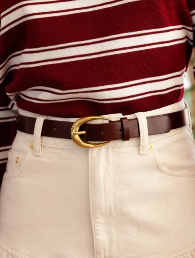 Bobbies Dalí Belts In Merlot