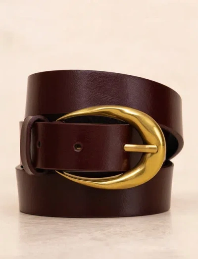 Bobbies Dalí Belts In Merlot