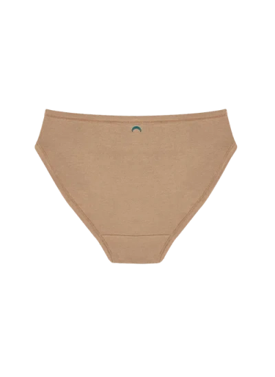 Huha Low-mid Rise Bikini In Tan