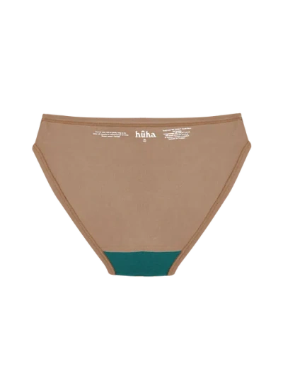 Huha Low-mid Rise Bikini In Tan