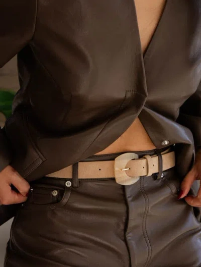 Bobbies Ischia Belts In Sand